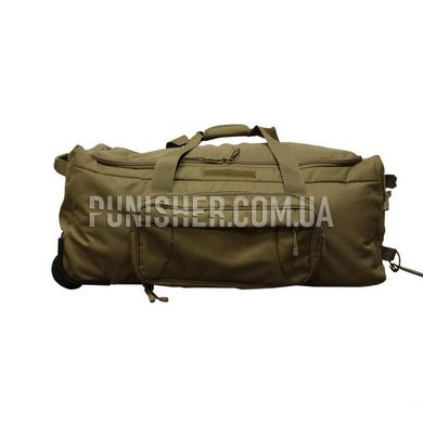 USMC Rolling Deployment Luggage Bag, Coyote Brown, 124 l