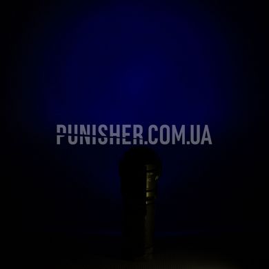 Тактический фонарь First Light Tomahawk NV+Blue, Черный, Ручный, Батарейка, Синий, Инфракрасный