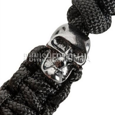 M-Tac Loopy Snake Skull Knife Lanyard, Black, Lanyard