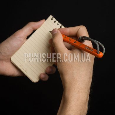 Всепогодный карандаш ECOpybook All-Weather Survival Series, Оранжевый, Карандаш