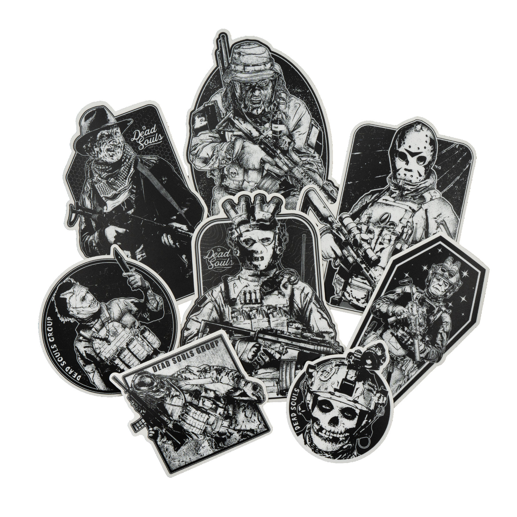 Стікерпак Dead Souls Group Horror