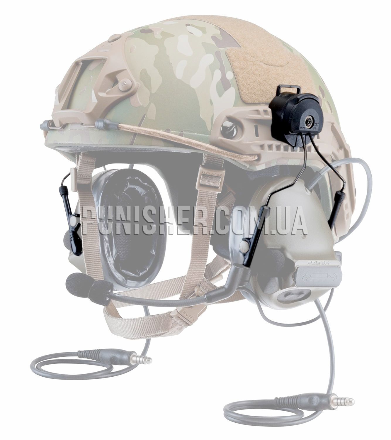 3M PELTOR comtac Ⅱ &Unity製ヘルメットアダプター Кріплення гарнітури Peltor ComTac на рейки шолома ARC від 3M