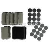 Захисні подушечки FMA TB1266 під шолом FAST, MICH, ACH, Foliage Green, Захисна подушка