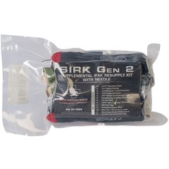 NAR Supplemental IFAK Resupply Kits GEN 2 (SIRK) with ARS Needle, Clear, Bandage, Hemostatic Gauze, Gauze for wound packing, Decompression needles, Nasopharyngeal airway, Occlusive dressing, Turnstile, Eye shield