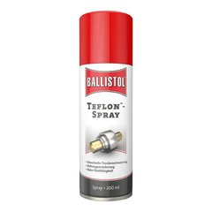 Спрей-мастило тефлонове Ballistol Teflon Spray 200 мл, Білий, Мастило