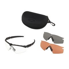 Oakley SI Ballistic M Frame 2.0 Glasses 3 Lens Kit, Black, Amberж, Transparent, Smoky, Goggles
