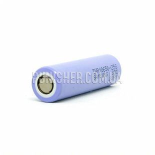 Аккумулятор Samsung 18650 INR18650 25S 2500 mAh 35А, Li-ion без защиты, Фиолетовый, 18650