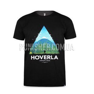 Футболка Dubhumans "Hoverla", Чорний, Medium