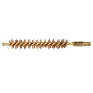 Dewey .338 Caliber 8/32 M Bronze Rifle Brush, Yellow, .338, Tools