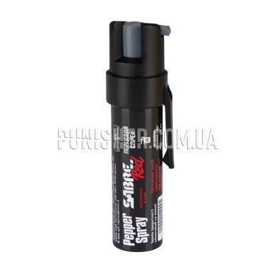 Газовый баллончик Sabre Red Compact (конус), Черный, Конусное распыление, 22ml