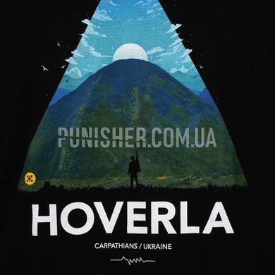 Футболка Dubhumans "Hoverla", Чорний, Medium