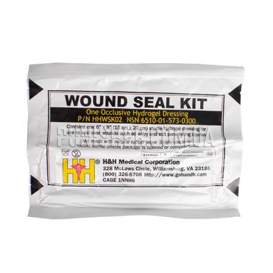 Chinook Combat Lifesaver Kit, Coyote Tan, Bandage, Hemostatic Gauze, Gauze for wound packing, Elastic bandage, Decompression needles, Occlusive dressing, Eye shield