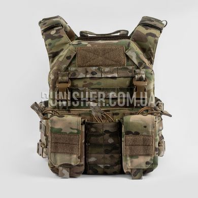 Плитоноска WAS RPC DFP MK1 Recon Plate Carrier с подсумками под 3 магазина 5.56 и 2 утилитарных, Multicam, Medium