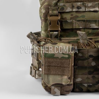 Плитоноска WAS RPC DFP MK1 Recon Plate Carrier с подсумками под 3 магазина 5.56 и 2 утилитарных, Multicam, Medium
