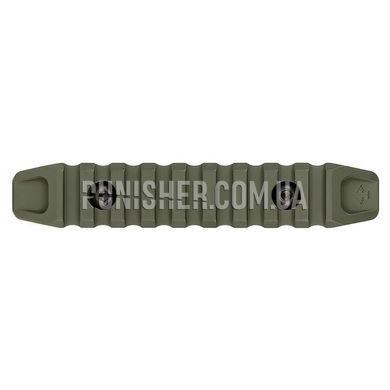 KPYK Picatinny Rail for 9 slots with M-Lok mount, Olive Drab, M-Lok, Bracket