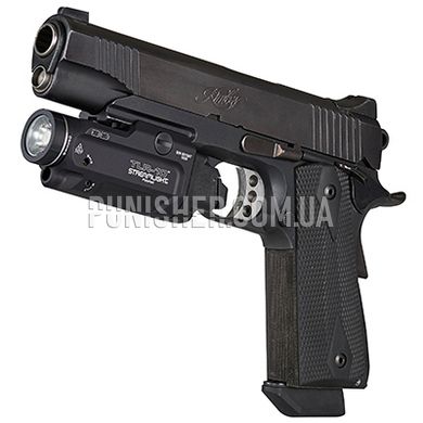 Streamlight TLR-10 Gun Light with Red Laser, Black, Flashlight, 1000