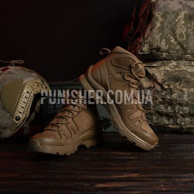 Тактичні черевики Salomon Quest Prime Forces GTX, Coyote Brown, 8.5 R (US), Демісезон