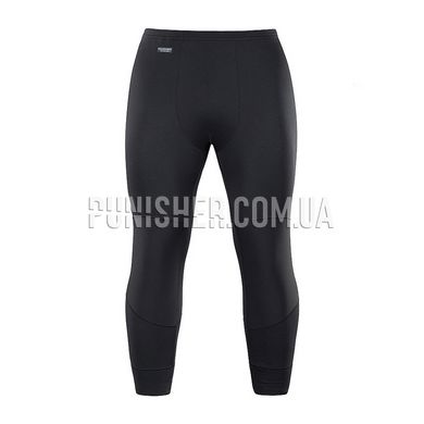 M-Tac Winter Baselayer 3/4 Black Thermo Trousers, Black, Small