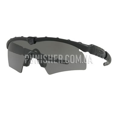 Трехлинзовый комплект баллистических очков Oakley SI Ballistic M Frame 2.0, Черный, Янтарный, Прозрачный, Дымчатый, Очки
