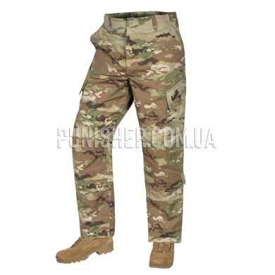 US Army Combat Uniform 50/50 NYCO Scorpion W2 OCP, Scorpion (OCP), Large Long