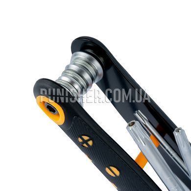 Универсальный набор ключей CED Multi Torx/Hex Key, Оранжевый/Черный