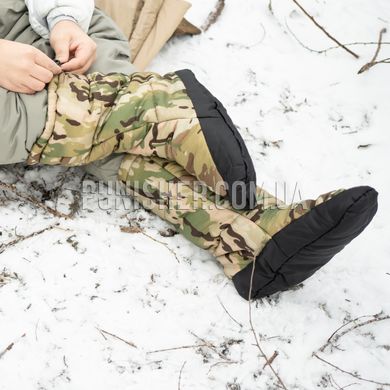 Утепленные ботинки-чехлы для ног Snugpak Insulated Elite Tent Boots, Multicam, Medium