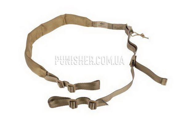 Viking Tactics Sling/Padded, Coyote Brown, Rifle sling, 2-Point