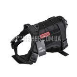 Шлея-жилет OneTigris Fire Watcher Dog Harness для собак, Чорний
