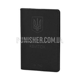 Обкладинка M-Tac на військовий квиток Elite, Чорний, Обкладинка