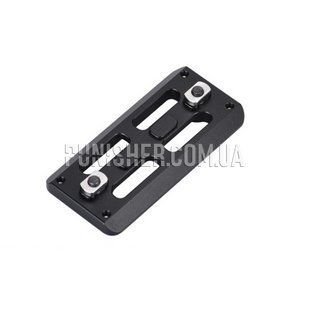 Sunwayfoto SMP-80 M-Lok Quick Release Plate, Black, Plat