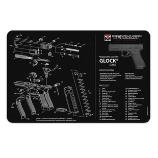 TekMat Glock Gen5 Cleaning Mat, Black