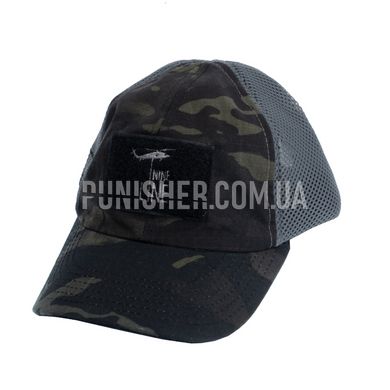 Nine Line Apparel American Made Mesh Back Hat, Multicam Black, Universal