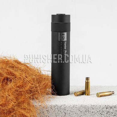 Военный глушитель Fromsteel Hunter Pro, калибр 5.56 мм, Черный, Глушитель, AR15/М4, 8