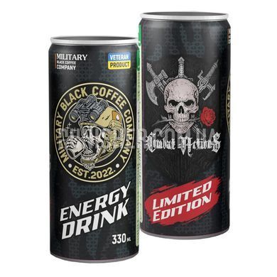 Енергетичний напій Military Black Coffee Company Energy Drink Ківі та Яблуко, Енергетичний напій