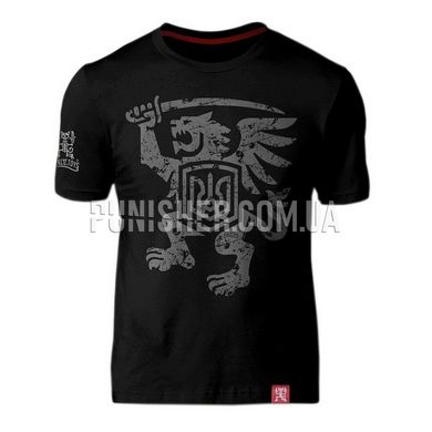 Peklo.Toys Griffin (Winged lion) T-shirt, Black, X-Large
