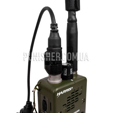 TEA Headset PTT (Push to talk) U94/P3-10 (Used), NATO (PRC/MBITR)