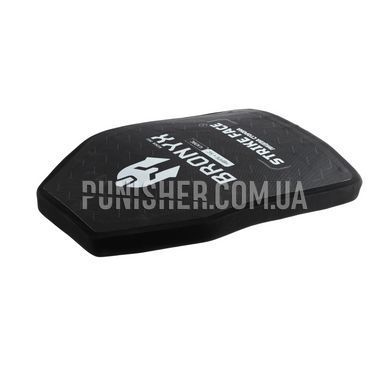Комплект бронеплит Bronyx CAP4 X-Large 4 клас (НВМПЕ + SiC), Чорний, Бронепластини, 4, X-Large, Кераміка, Надвисокомолекулярний поліетилен