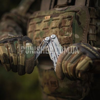 Мультитул M-Tac Type 12 Steel/Damascus, Срібний, 14