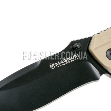 Boker Magnum Advance Desert Pro Knife, Desert Tan, Knife, Folding, Smooth