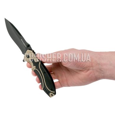 Нож Boker Magnum Advance Desert Pro, Desert Tan, Нож, Складной, Гладкая