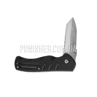 Нож Ganzo G613, Черный, Нож, Складной, Полусеррейтор