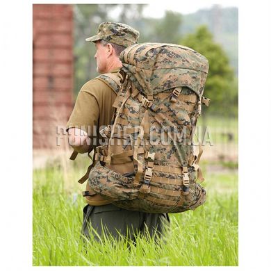 Плечевые ремни рюкзака ILBE Main Pack, Marpat Woodland