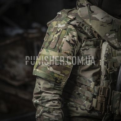 M-Tac Shoulder Protection with Ballistic Packs 1 Class for Cuirass QRS, Multicam, Shoulder protection, 1, Ultra high molecular weight polyethylene