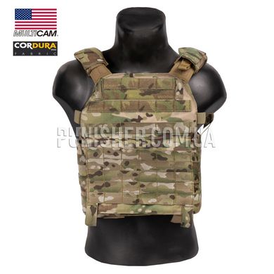 Warrior Assault Systems DCS Special Forces Releasable Plate Carrier Base, Multicam, Large, Plate Carrier