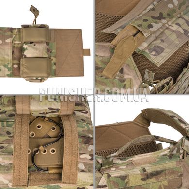 Warrior Assault Systems DCS Special Forces Releasable Plate Carrier Base, Multicam, Large, Plate Carrier