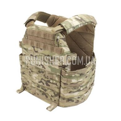 Warrior Assault Systems DCS Special Forces Releasable Plate Carrier Base, Multicam, Large, Plate Carrier