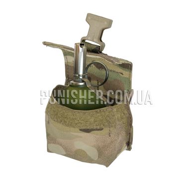 Подсумок Emerson Single Frag Grenade Pouch для осколочной гранаты, Multicam