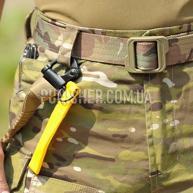 Страхувальний шнур Tactical Assault Gear, Чорний
