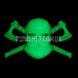 Нашивка M-Tac Bearded Skull 3D ПВХ Світлонакопичувач 2000000014616 фото 2
