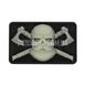 Нашивка M-Tac Bearded Skull 3D ПВХ Світлонакопичувач 2000000014616 фото 1